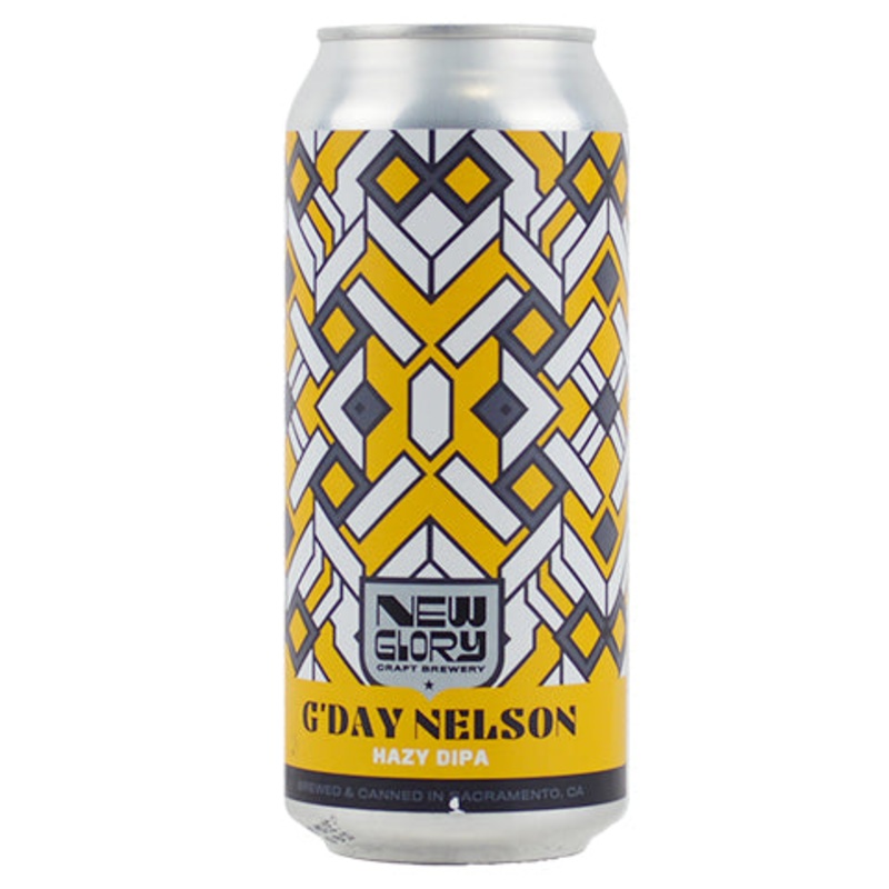 New Glory/Cooperage "G'Day Nelson" Hazy Double IPA 16OZ SINGLE CAN