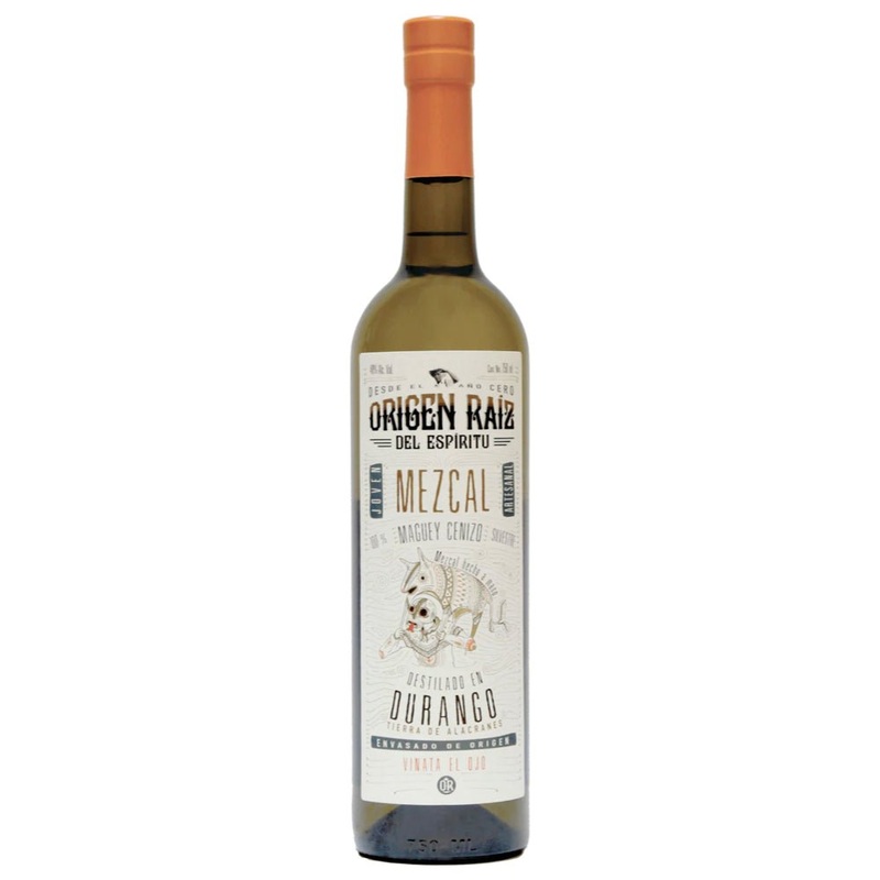 Origen Raz Cenizo Durango Mezcal