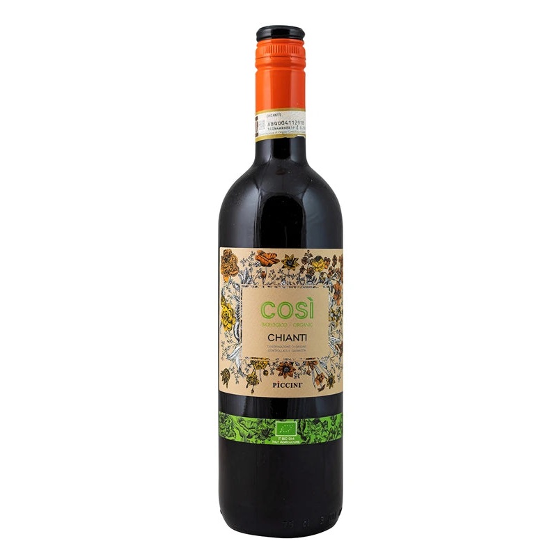 PICCINI COSI ORGANIC CHIANTI 750ML @ Lethbridge [1044984] 750 ml