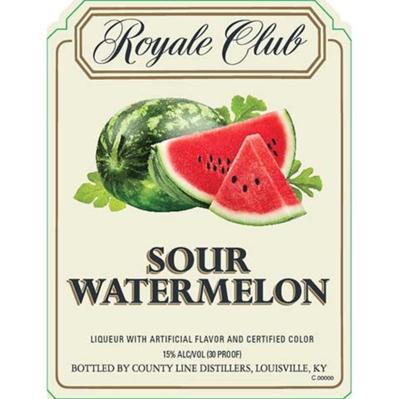 Royale Club Sour Watermelon Liqueur 1L BTL