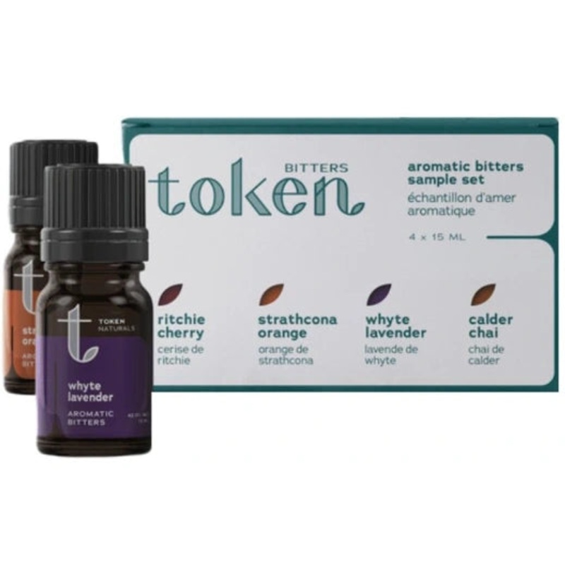 TOKEN BITTERS SAMPLER 15ML 4PK @ Emerald Hills [1017883] 60 ml