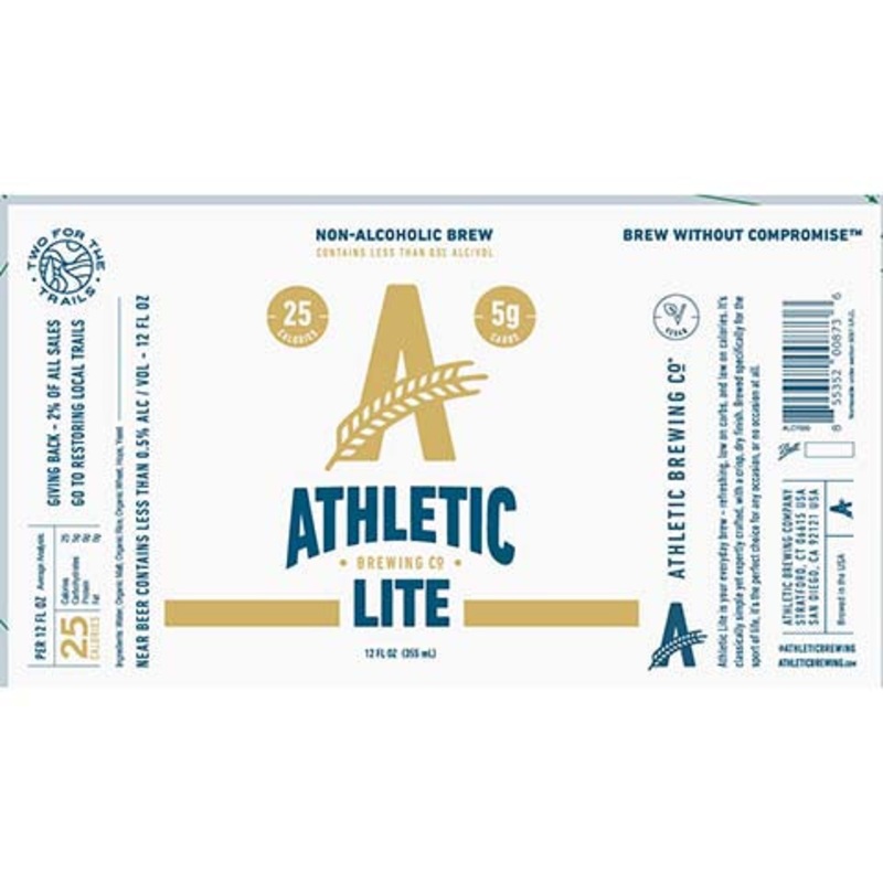 Athletic Lite (Non-Alcoholic) 12OZ SINGLE CAN