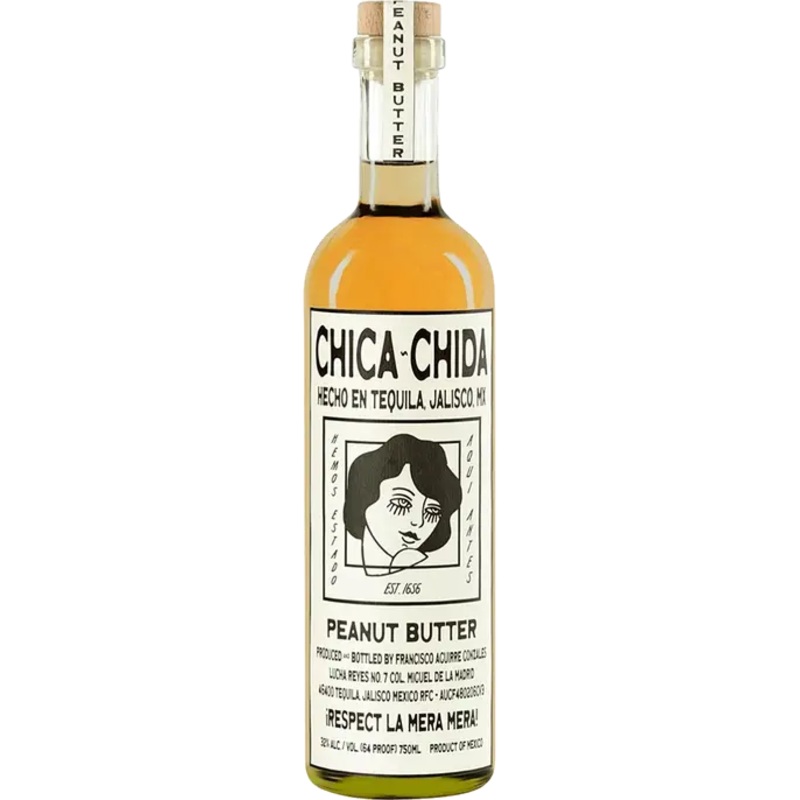 CHICA CHIDA PEANUT BUTTER TEQUILA 750ML @ MacTaggart Ridge [1055446] 750 ml