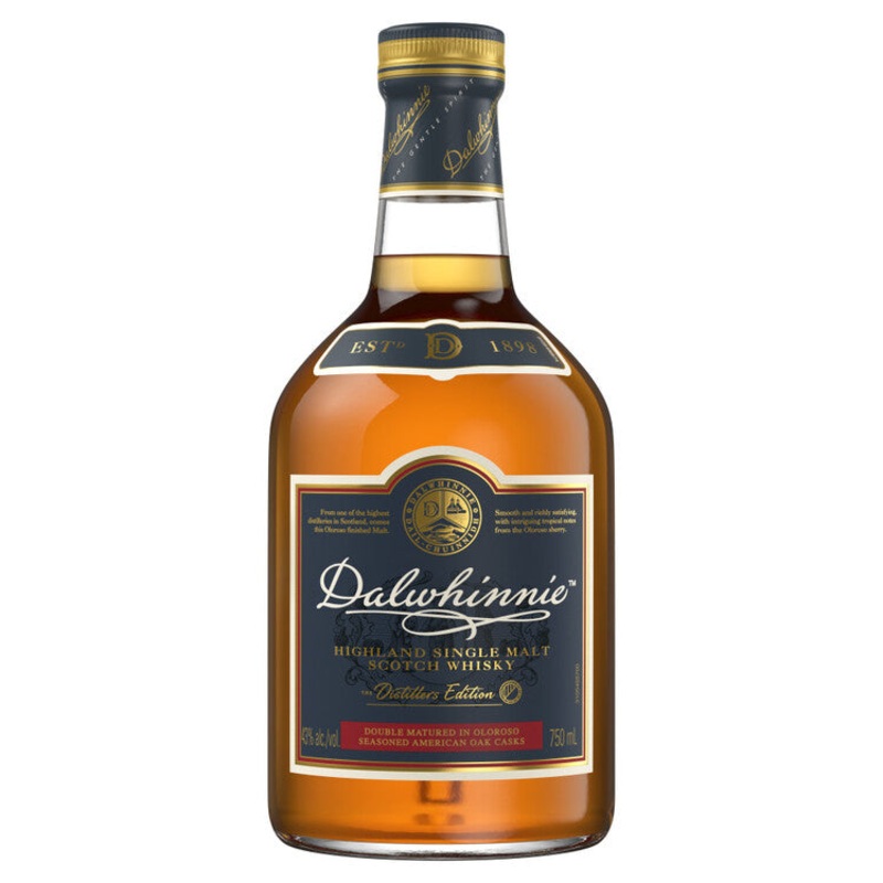 DALWHINNIE SINGLE MALT SCOTCH THE DISTILLERS EDITION DOUBLE MATURED 86 750ML 750ML