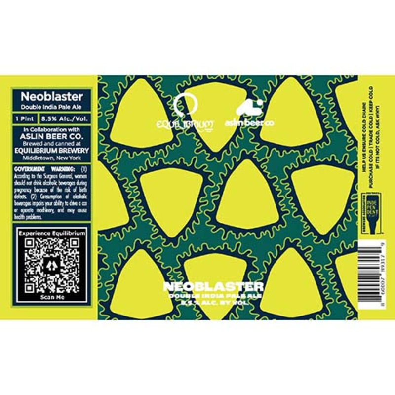 Equilibrium Neoblaster DIPA 16OZ SINGLE CAN