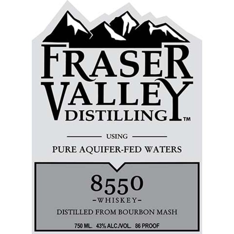 Fraser Valley 8550 Whiskey 750ML BTL