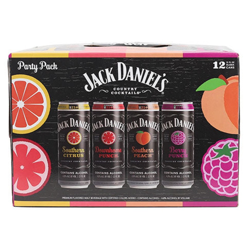 Jack Daniel's Party Pack 12PK 12OZ CAN