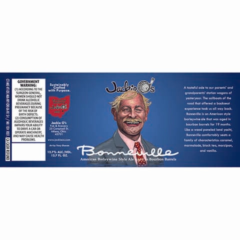 Jackie O's Bonneville Barleywine Ale 375ML CAN