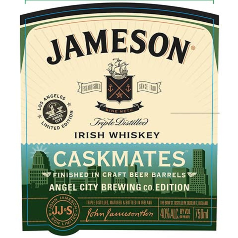 Jameson Caskmates Angel City Brewing Co. Edition Irish Whiskey 750ML BTL