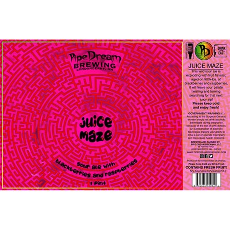 Pipe Dream Juice Maze Sour Ale 16OZ SINGLE CAN