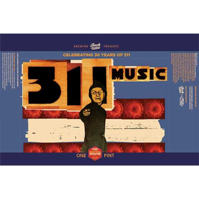 Rock Brother's Beautiful Disaster IIPA 16OZ SINGLE CAN