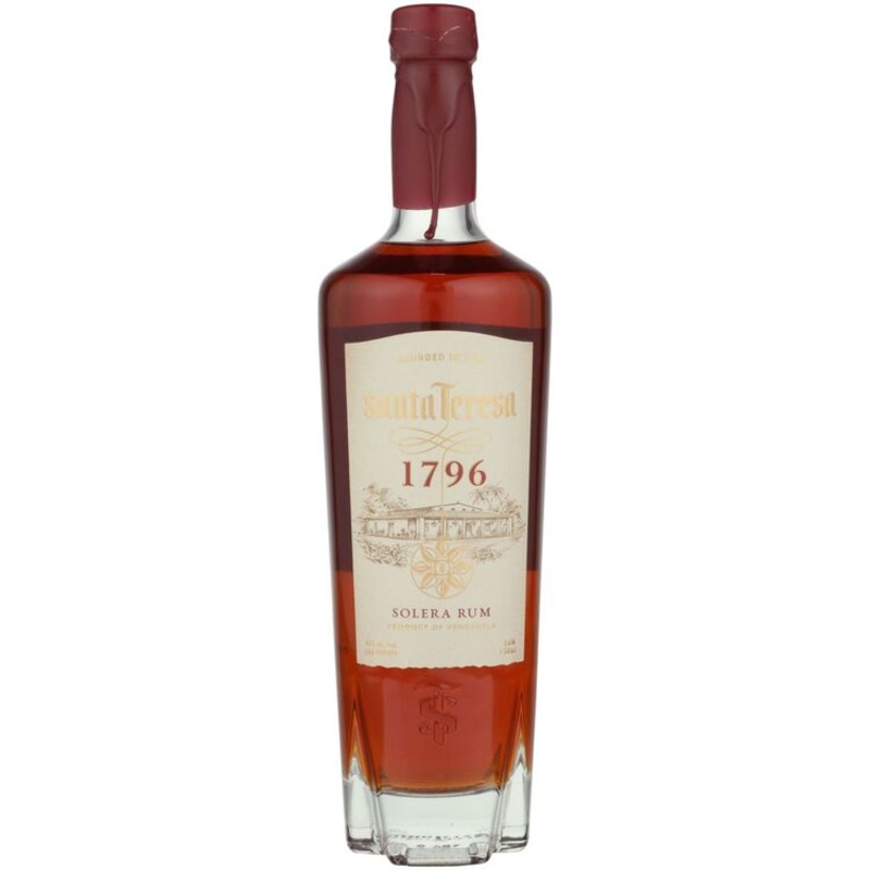 SANTA TERESA 1796 SOLERA RUM 80 W/ GIFT BOX 750ML 750ML
