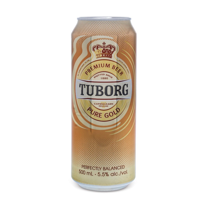 TUBORG GOLD 4X500ML CANS