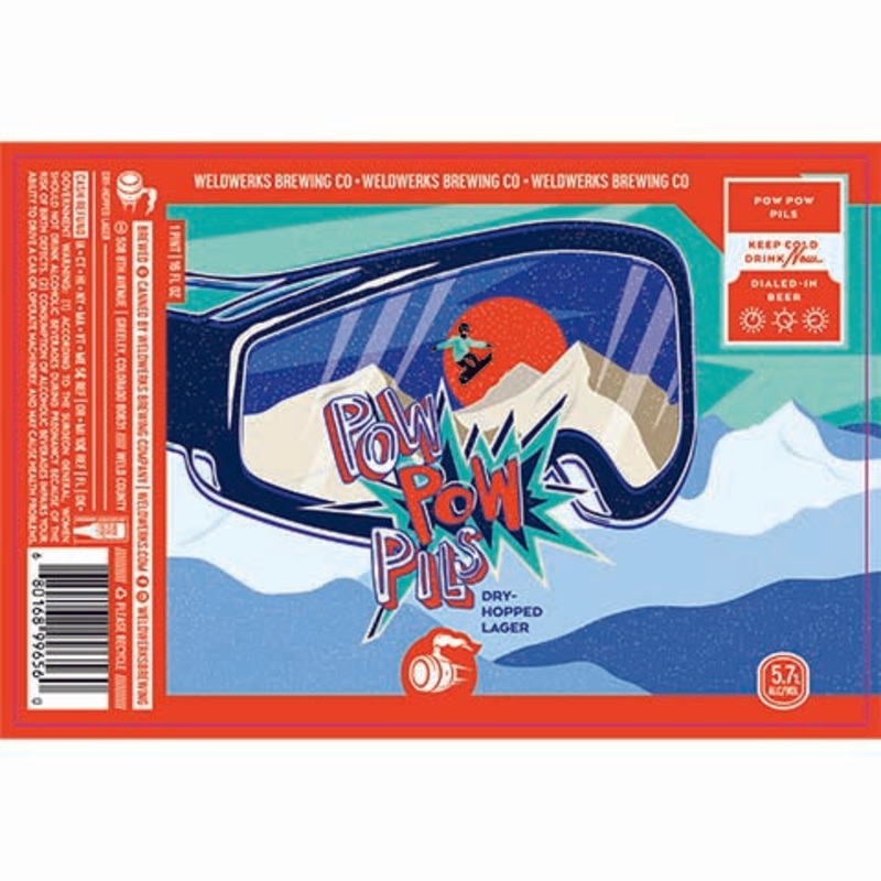 Weldwerks Pow Pow Pils 16OZ SINGLE CAN