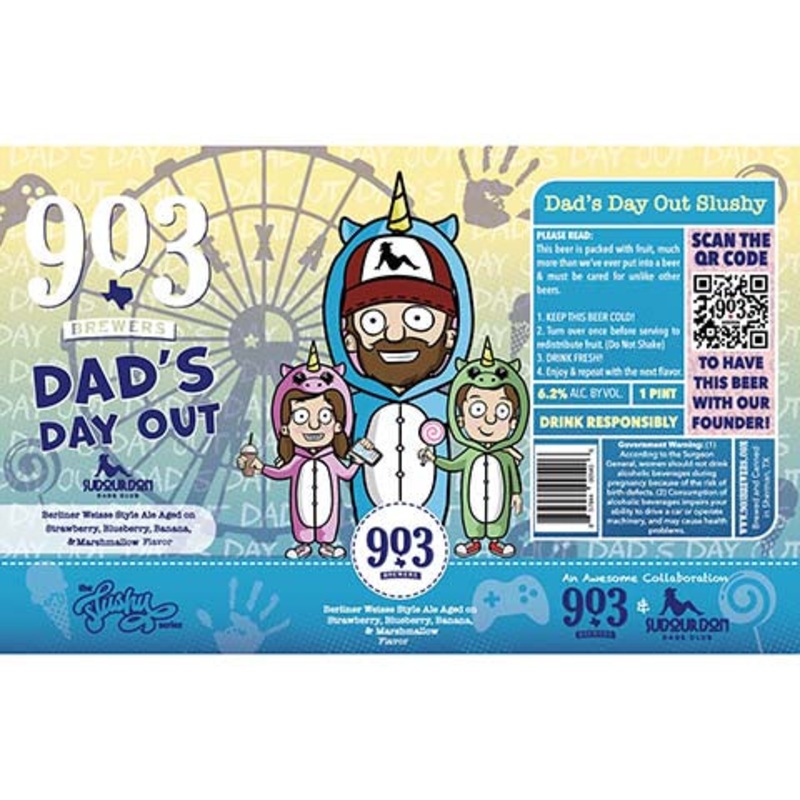 903 Brewers Dad's Day Out Berliner Weisse Ale 16OZ SINGLE CAN