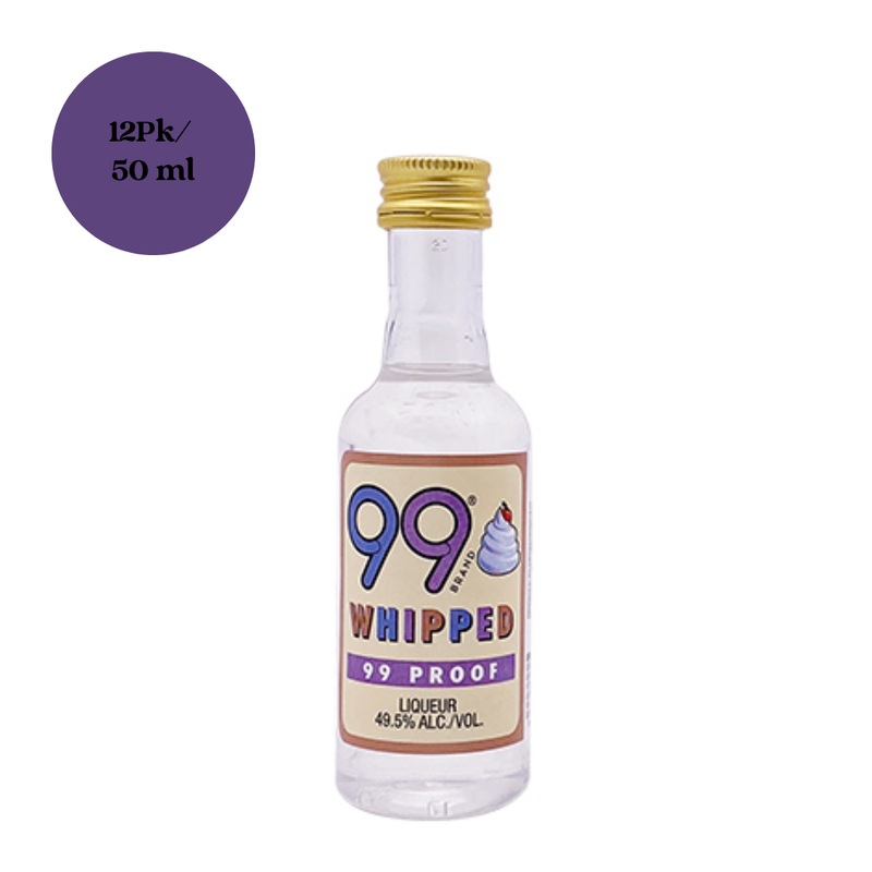99 Whipped 12pk 50ml Shots