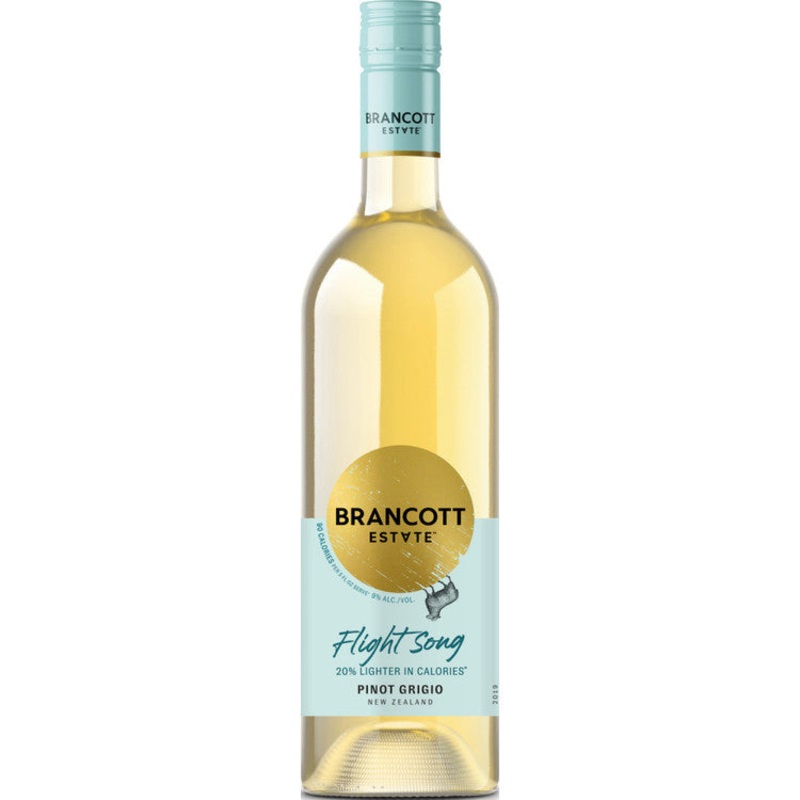 BRANCOTT ESTATE PINOT GRIGIO FLIGHT SONG NEW ZEALAND 750ML 750ML