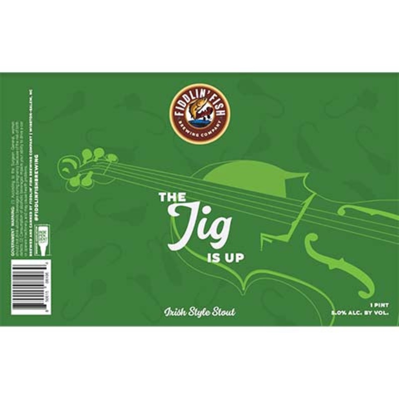 Fiddlin' Fish The Jig Is Up Irish Stout 16OZ SINGLE CAN
