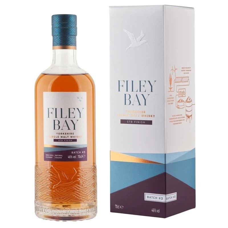 Filey Bay Yorkshire STR Finish Single Malt Whisky 750ML BTL