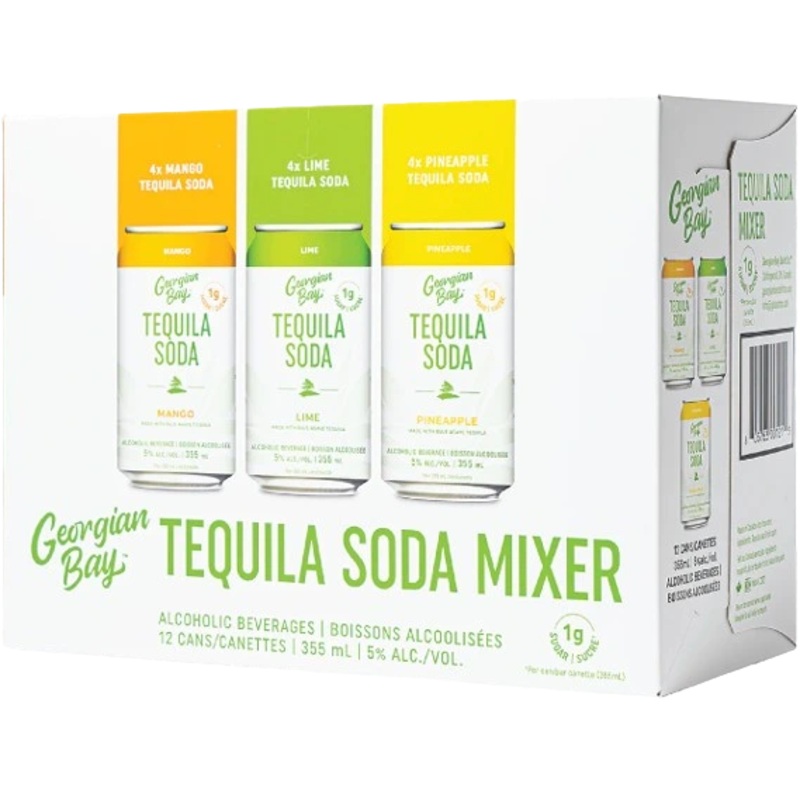 GEORGIAN BAY TEQUILA SODA MIXER 355ML 12PK CAN @ Lethbridge [1048289] 4260 ml