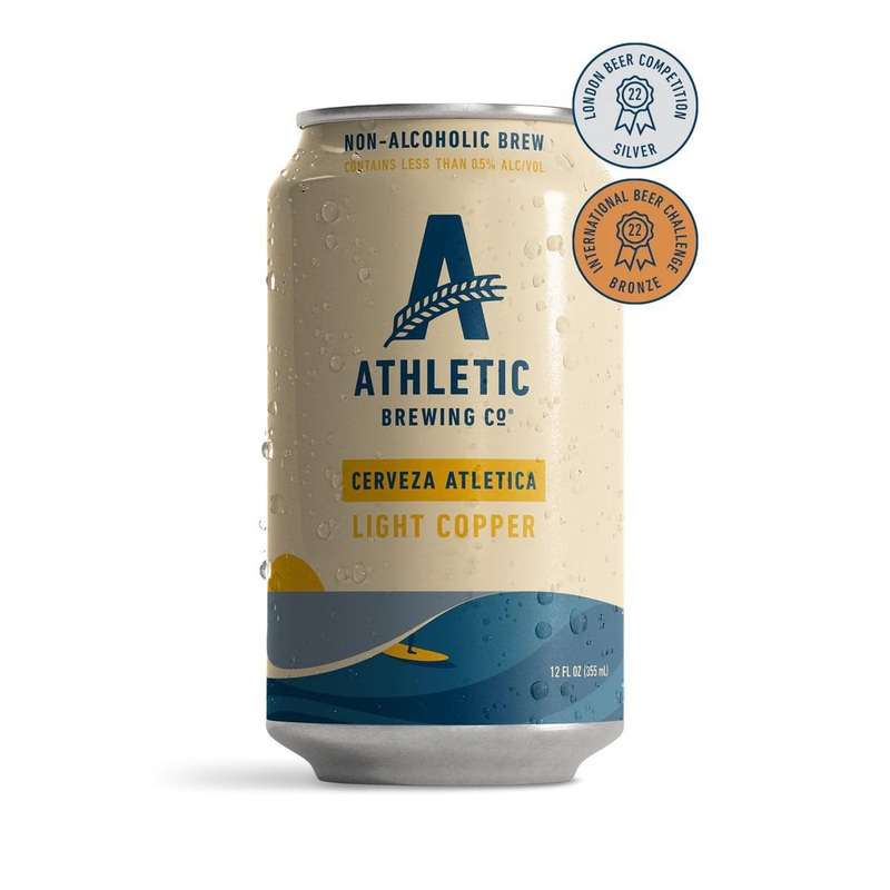 N/A Beer Athletic Brewing Co 6pk Cerveza Light Copper