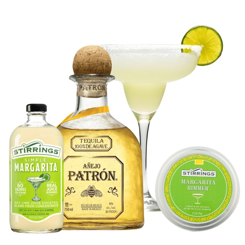Patron Anejo Margarita Gift Set Cheers to You