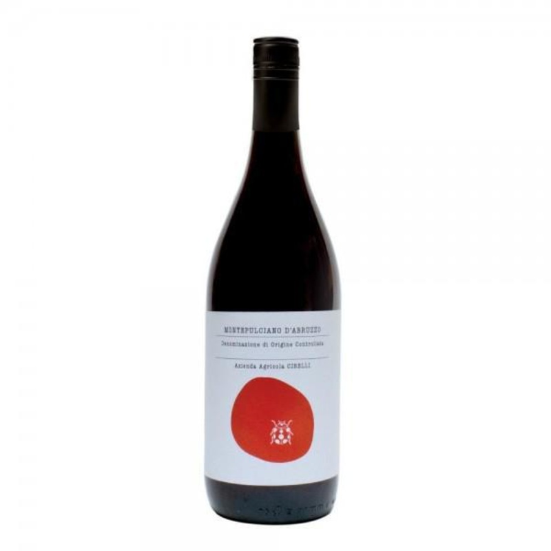 Red Wine Cirelli La Collina Montepulciano DAbruzzo Organic