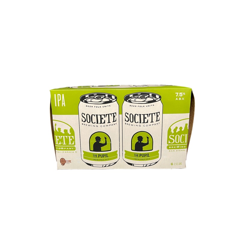 Societe The Pupil IPA 6 Pack Cans