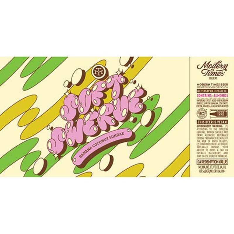 Soft Swerve Banana Coconut Sundae Imperial Stout 22OZ SINGLE CAN