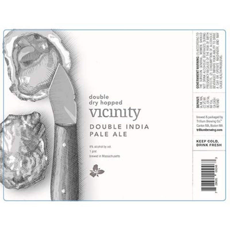 Trillium DDH Vicinity DIPA 16OZ SINGLE CAN