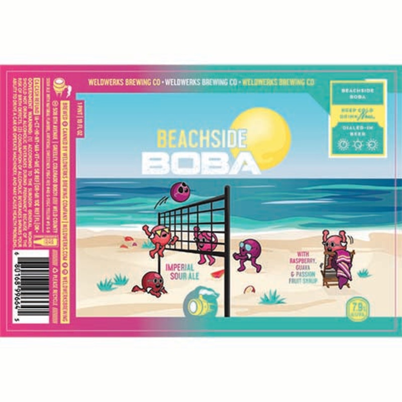 Weldwerks Beachside Boba Sour 16OZ SINGLE CAN