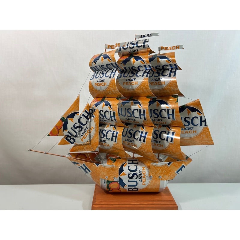 Anheuser Busch Light Peach Beer Can Ship