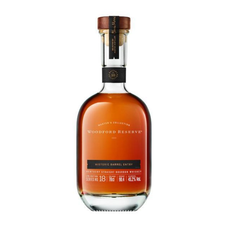 Bourbon Woodford Reserve Master's Collection Historic Barrel Entry