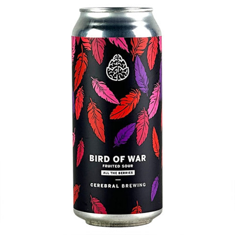 Cerebral Bird of War - All the Berries Sour 16OZ SINGLE CAN