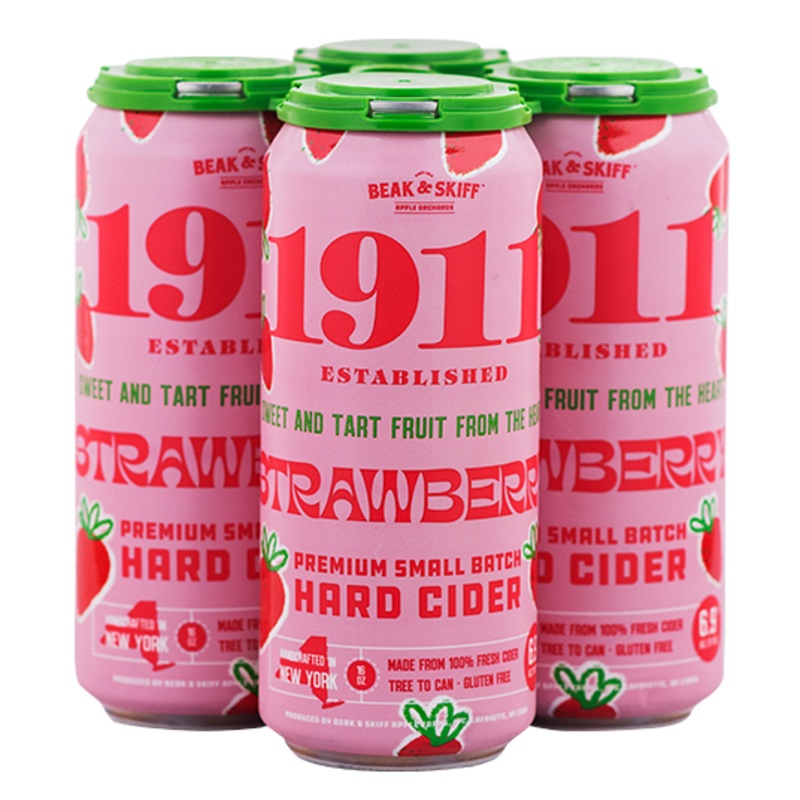 Cider 1911 Est 4pk Strawberry