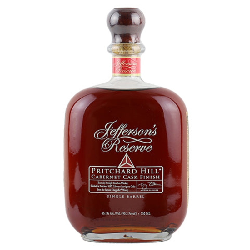 Jefferson's Reserve Pritchard Hill Cabernet Cask Finish Whiskey (Single Barrel) 750ML BTL