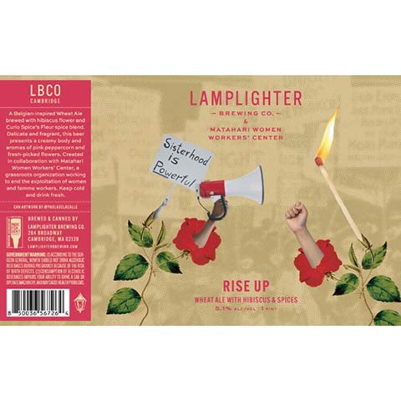 Lamplighter Rise Up Wheat Ale 16OZ SINGLE CAN