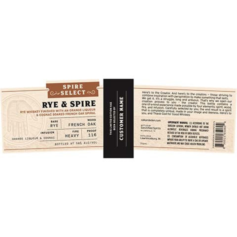 Rye & Spire| Spire Select Orange Liqueur & Cognac French Oak 750ML BTL