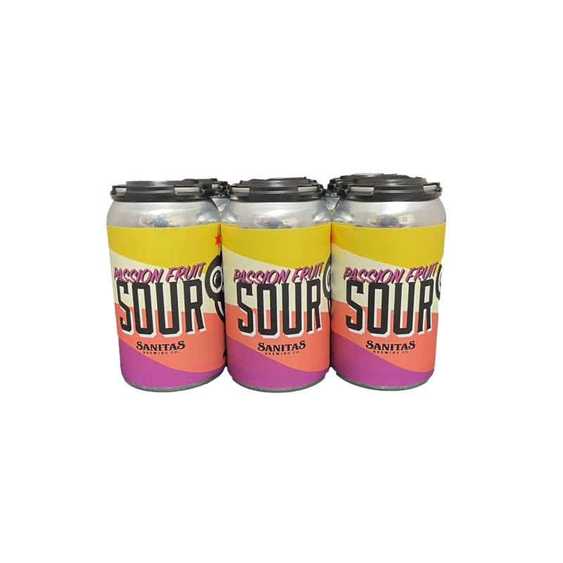 Sanitas Passion Fruit Sour 6 Pack Cans
