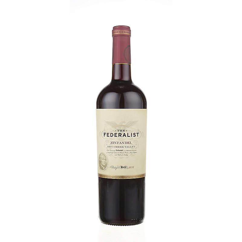 THE FEDERALIST ZINFANDEL DRY CREEK VALLEY 750ML 750ML