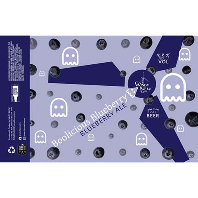 Windy Boolicious Blueberry Ale 16OZ SINGLE CAN