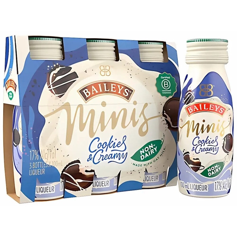 Baileys Minis Cookies & Creamy 100ml 3PK