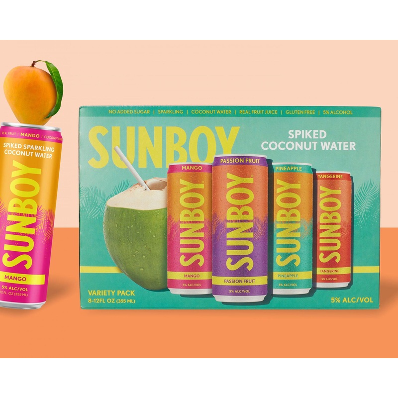 Cocktail SunBoy 8pk Spiked Coconut Water Variety 207053