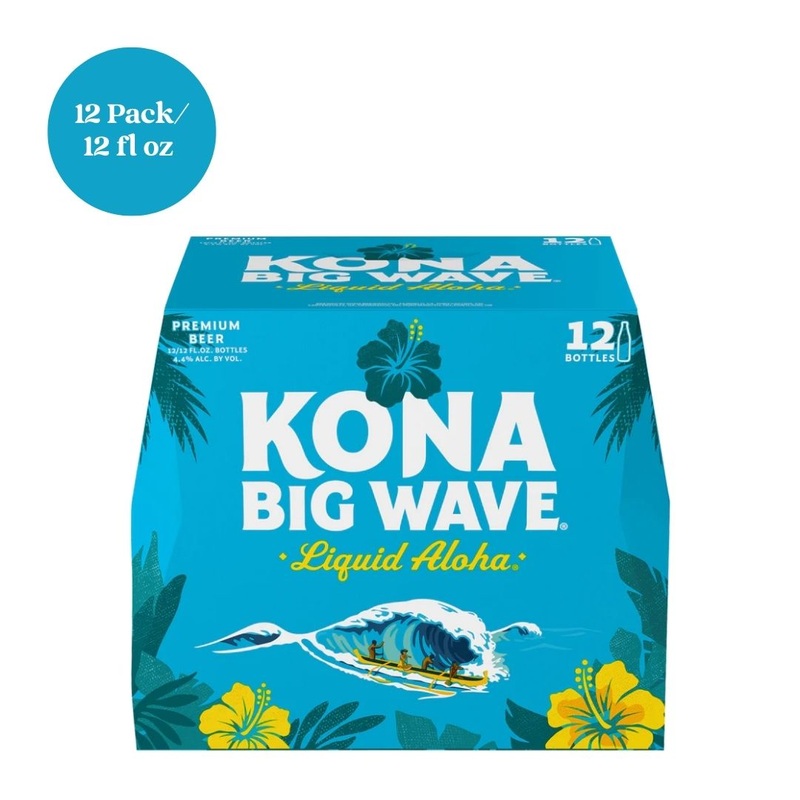 Kona Brewing Big Wave Golden Ale Beer 12pk 12 fl oz Bottles