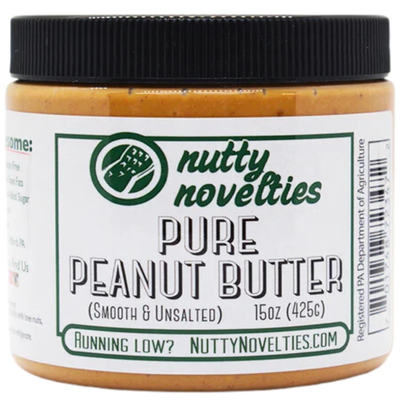 Nutty Novelties Pure Peanuts Peanut Butter 15oz