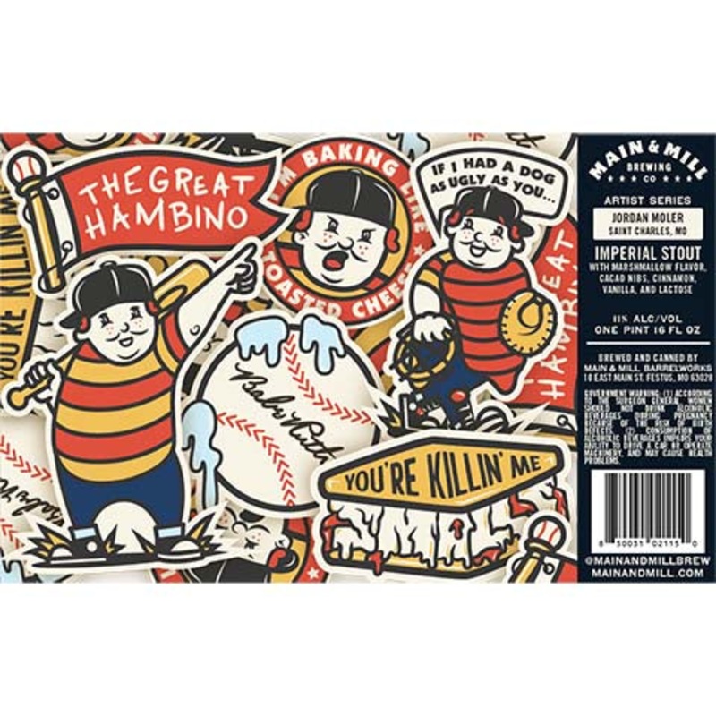 The Great Hambino Imperial Stout 16OZ SINGLE CAN