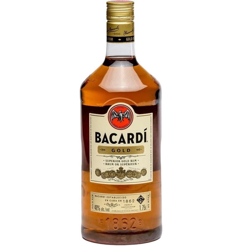 BACARDI GOLD RUM 1.75L @ MacTaggart Ridge [1003564] 1750 ml