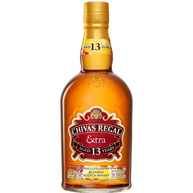 CHIVAS REGAL BLENDED SCOTCH EXTRA 13 YR 80 WITH CARTON 750ML 750ML