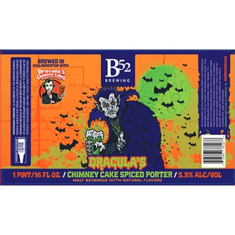 Dracula's Chimney Spiced Porter 16OZ SINGLE CAN