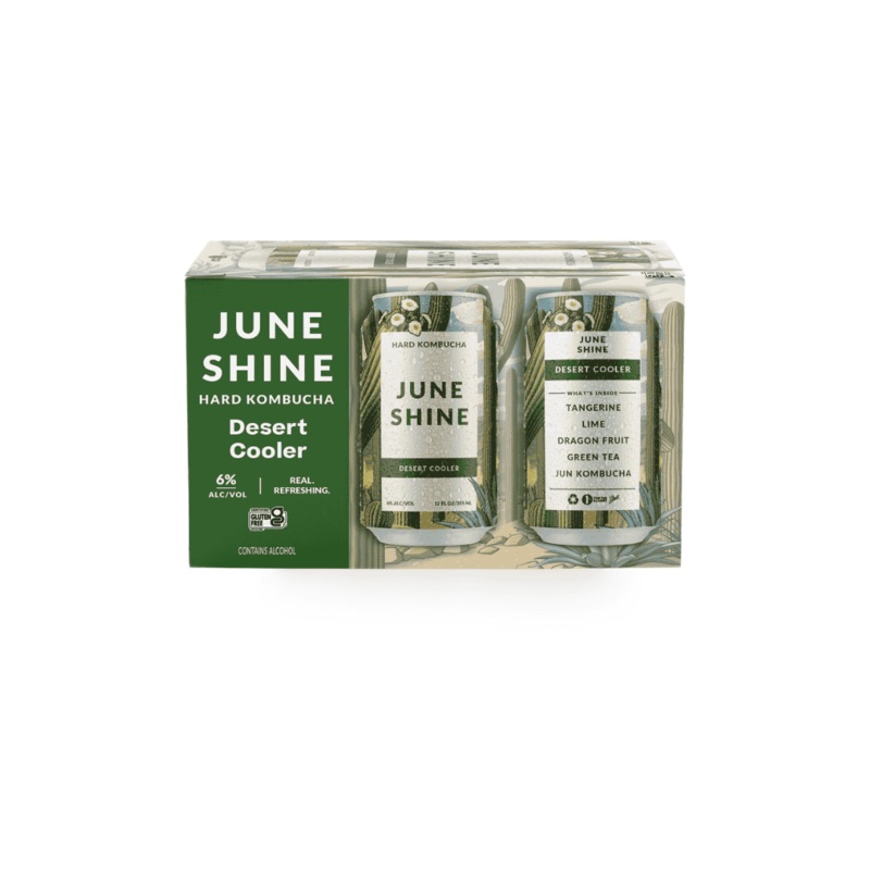 June Shine Hard Kombucha Desert Cooler 12oz 4pk